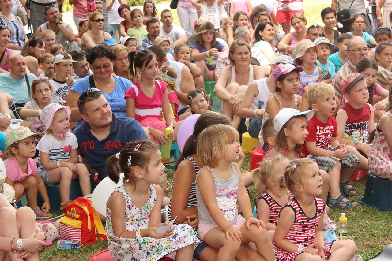 Kleines Fest im großen Park